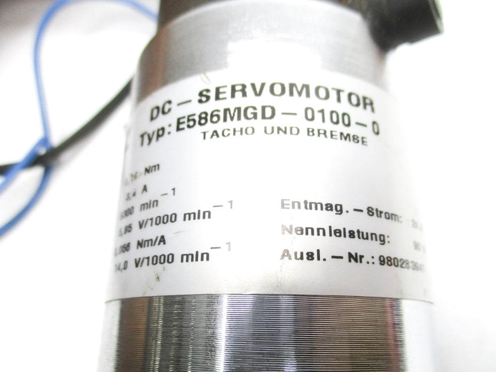 BAUTZ E586MGD-0100-0 UNMP