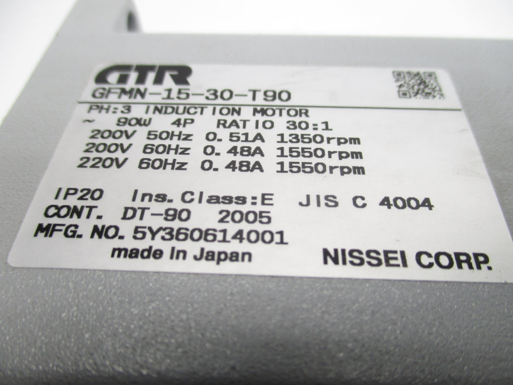 NISSEI GFMN-15-30-T90 UNMP