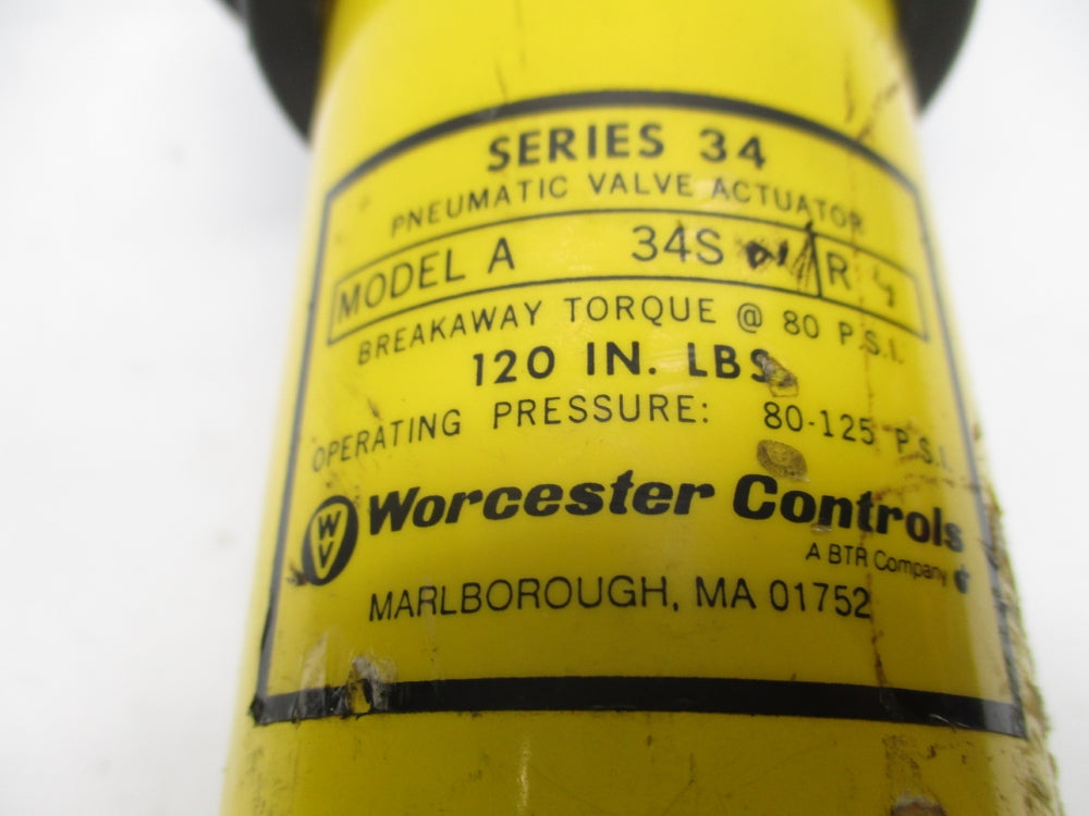 WORCESTER CONTROLS A34S 80-125PSI  UNMP