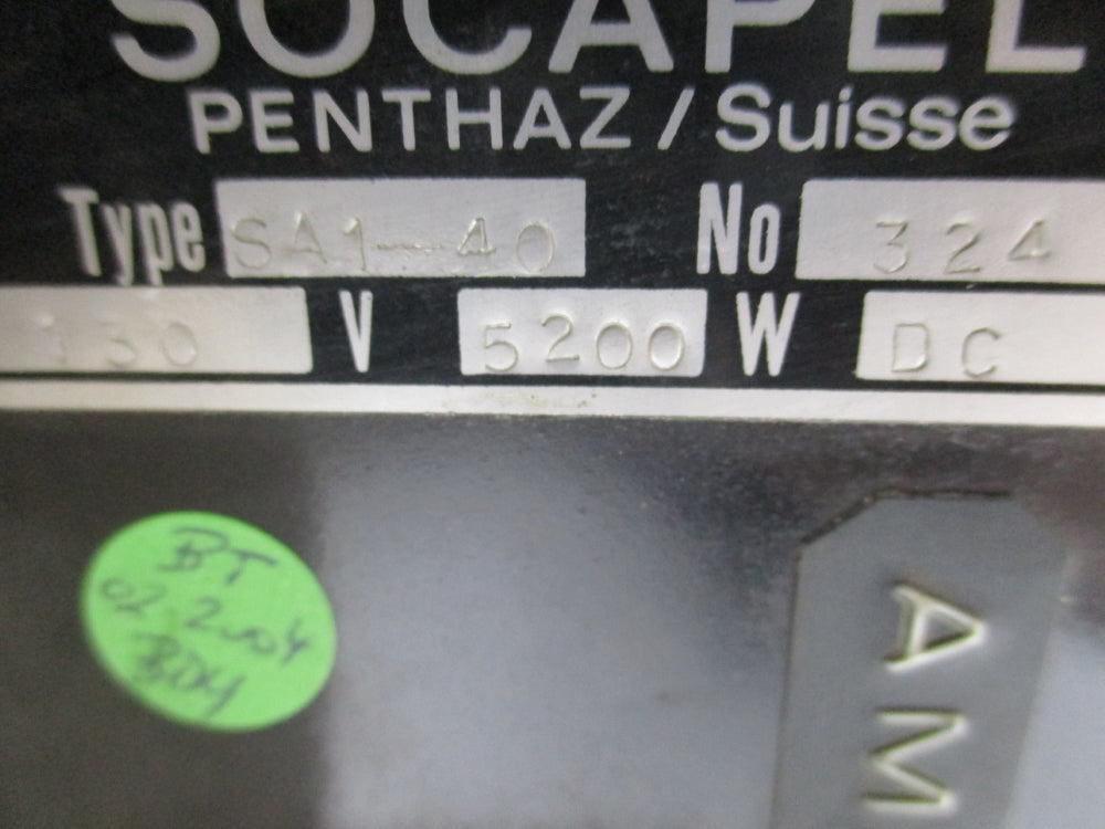 SOCAPEL SA1-40 UNMP