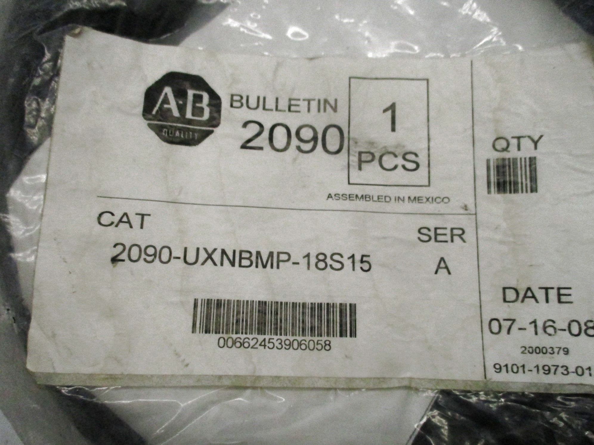 INDUSTRIAL SPARE PART 2090-UXNBMP-18S15 SER. A NSMP