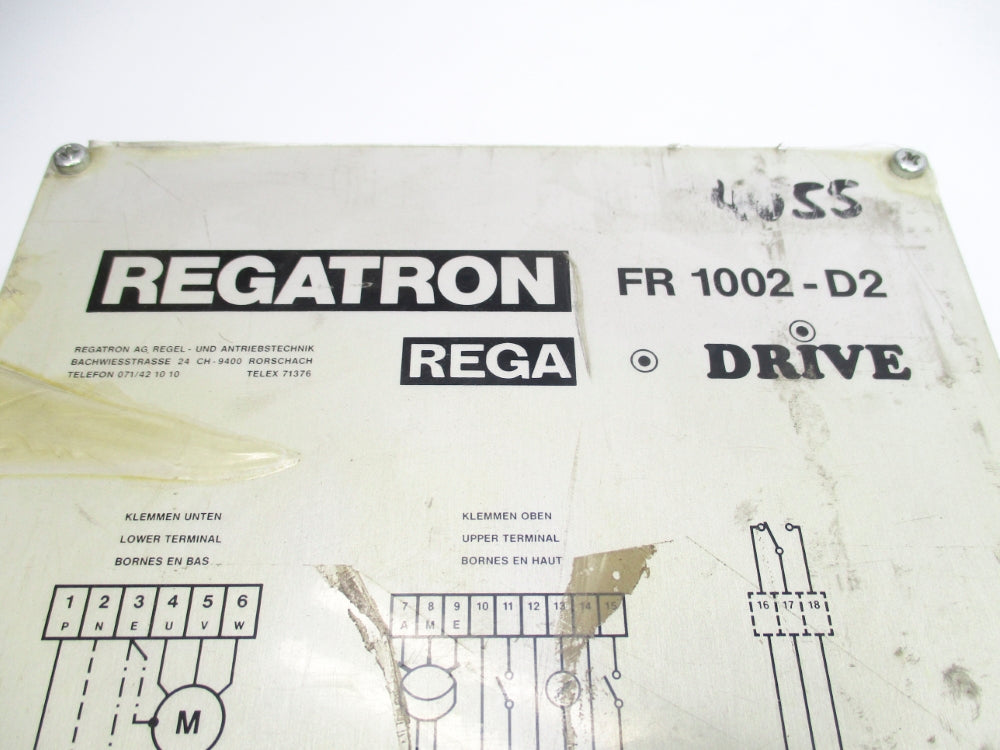 REGATRON FR1002-D2 UNMP