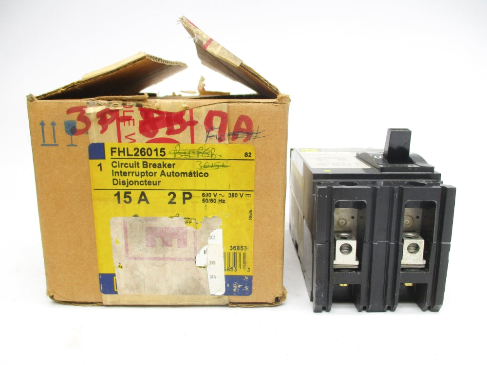 SQUARE D FHL26015 15A 600V (GREY) NSMP