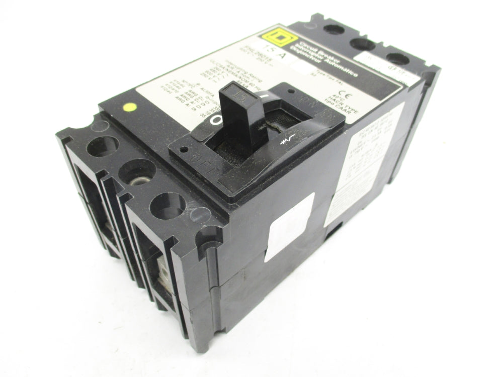 SQUARE D FHL26015 15A 600V (GREY) NSMP
