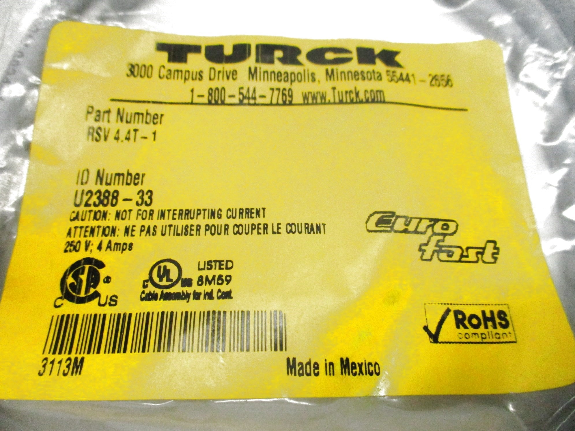 TURCKS RSV4.4T-1 NSMP