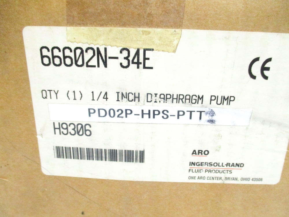 INGERSOLL RAND 66602N-34E PD02P-HPS-PTT 6.9BAR 100PSI NSMP