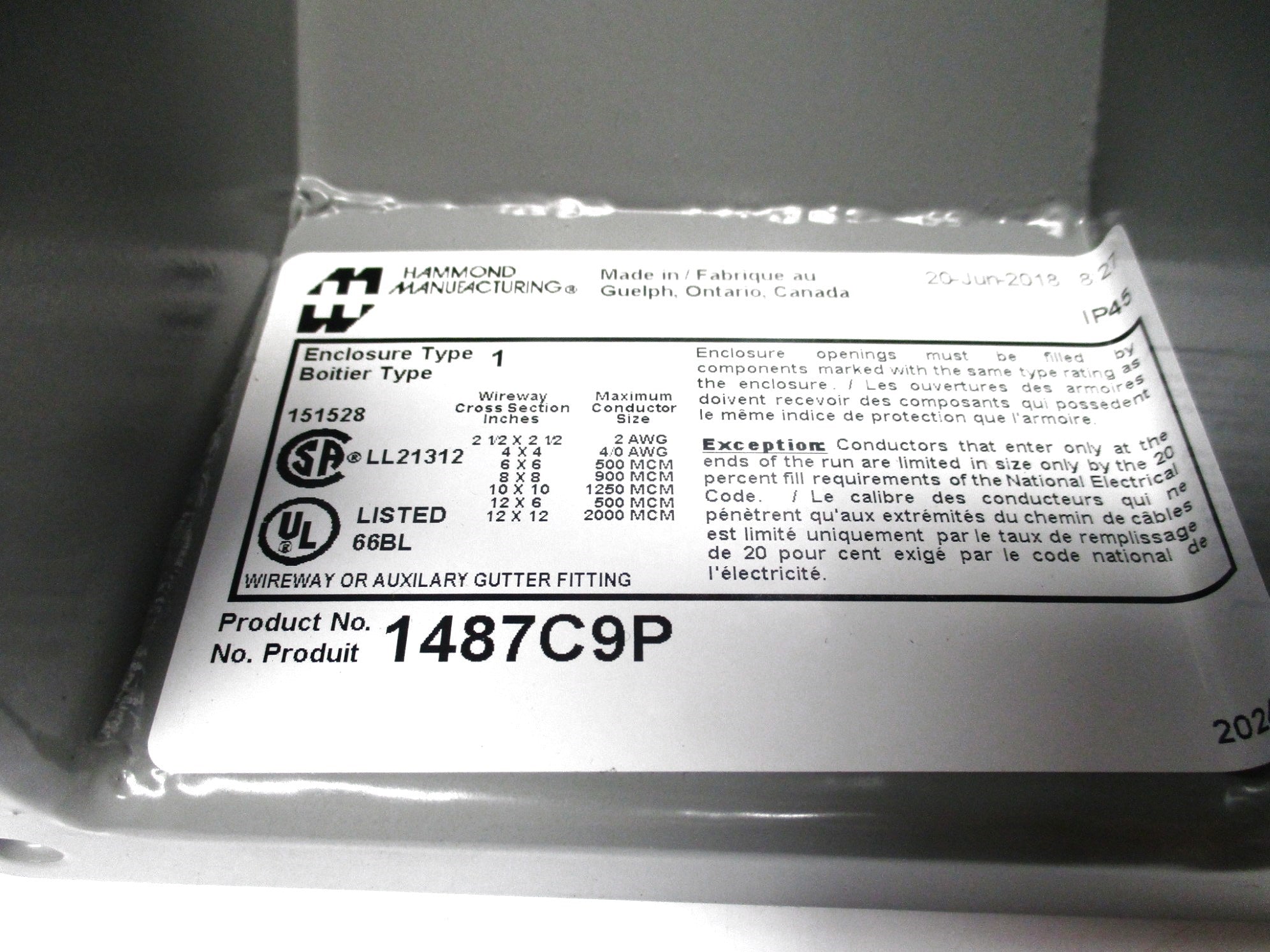 HAMMOND 1487C9P NSMP