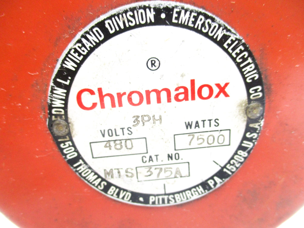 CHROMALOX MTS375A UNMP