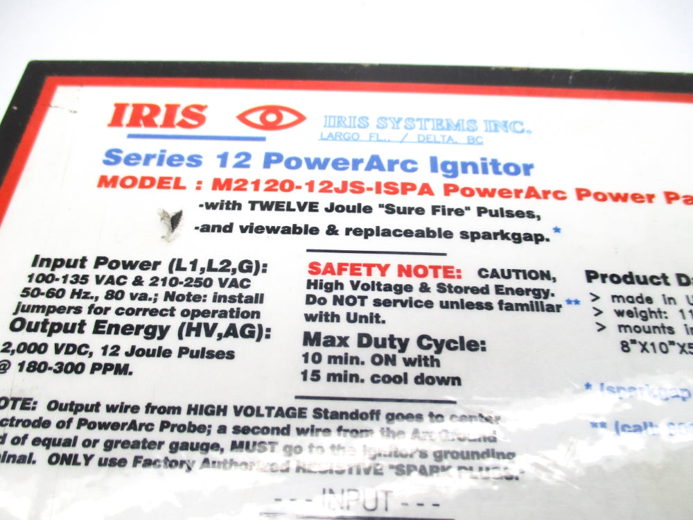 IRIS M2120-12JS-ISPA UNMP