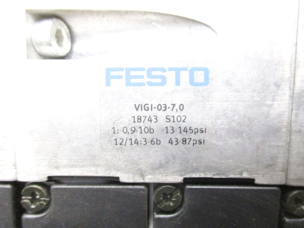 FESTO VIMP-03-B03E-MP103P-XX5JEEA+E 18970 10BAR UNMP
