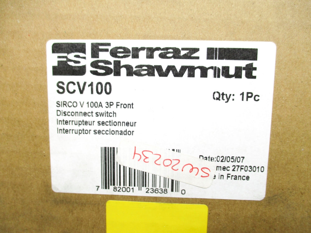 FERRAZ SHAWMUT SCV100 NSFS