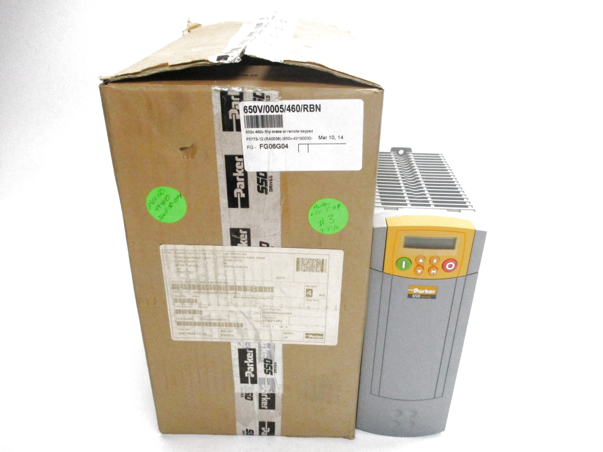 PARKER 650V-43190030-B01P00-B2 NSMP
