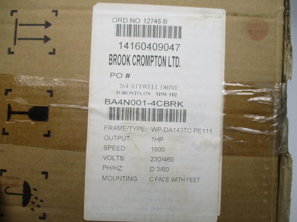 BROOKS COMPTON BA4N001-4CBRK NSFS