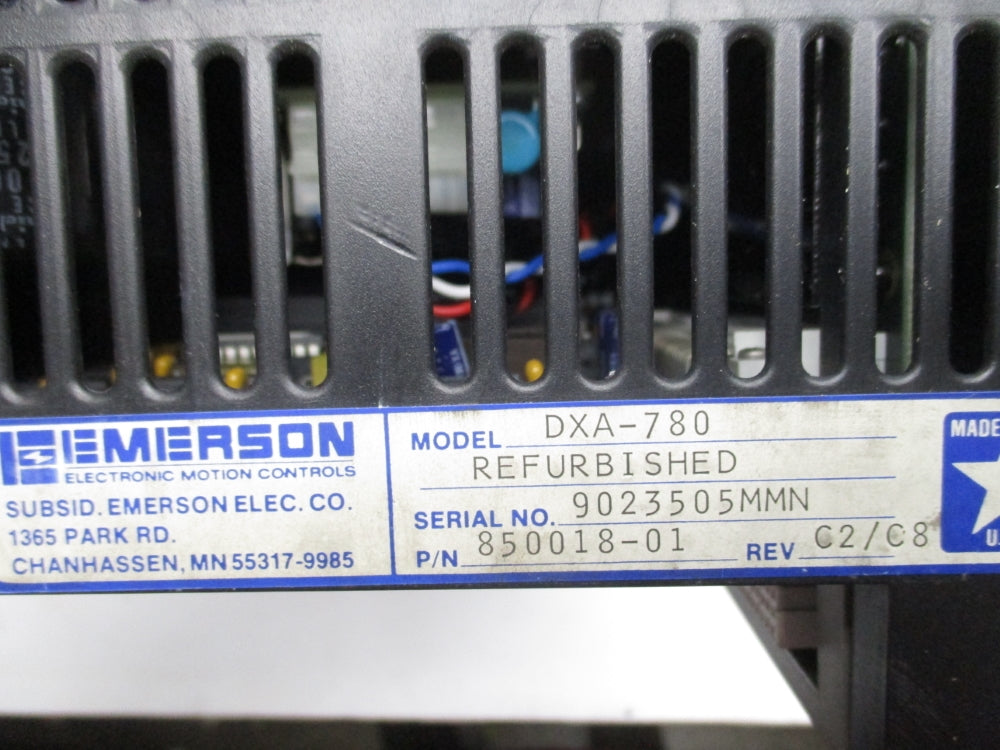 EMERSON DXA-780 850018-01 REMAN