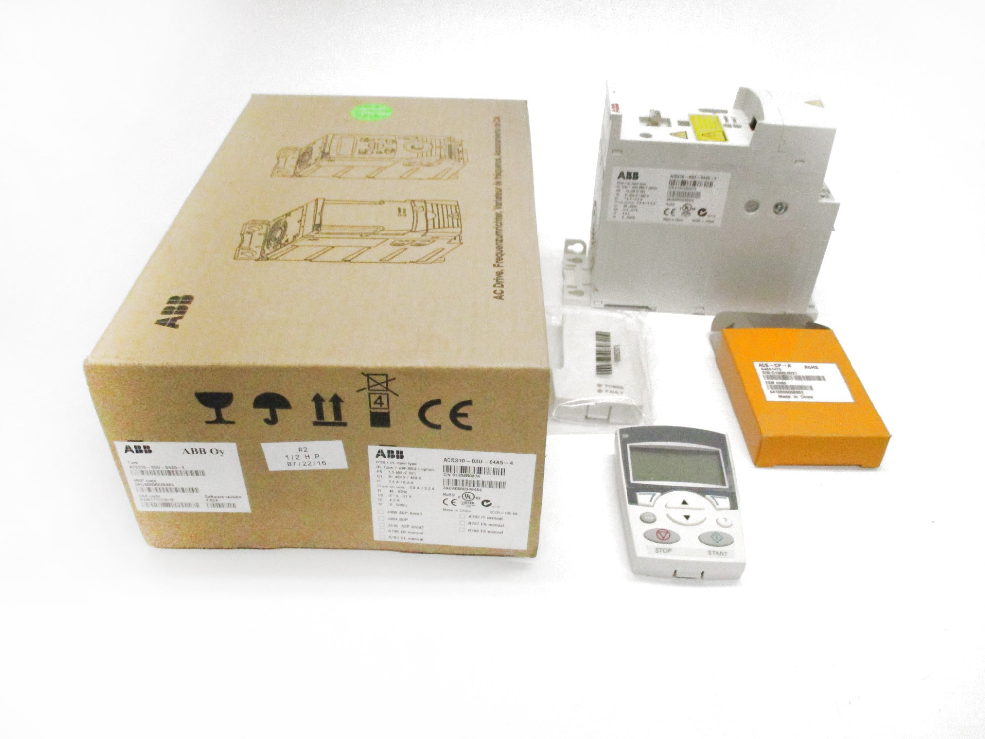 ABB ACS310-03U-04A5-4 4.5A 400V/480VNSMP