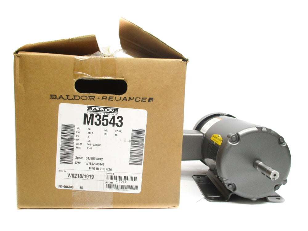 BALDOR M3543 NSMP