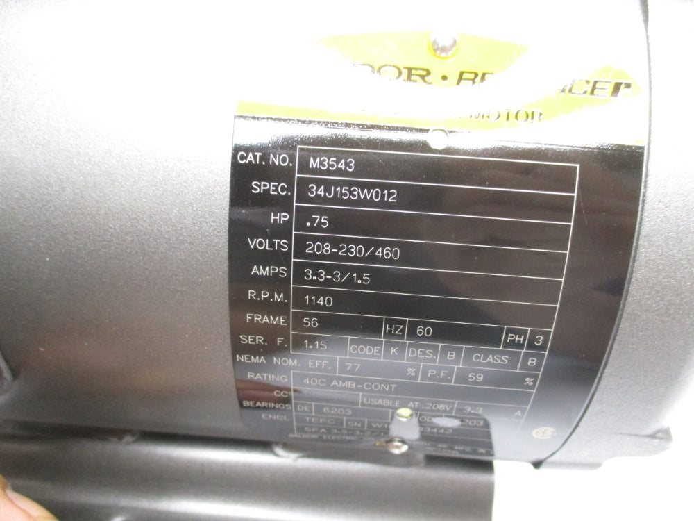 BALDOR M3543 NSMP