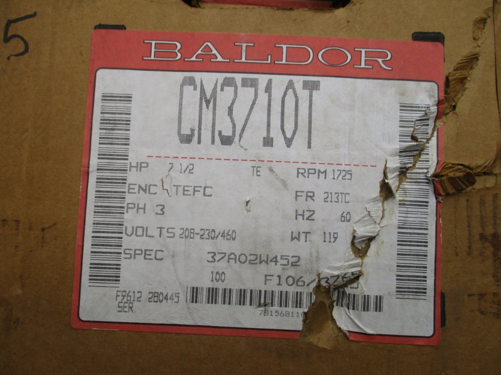 BALDOR CM3710T NSMP
