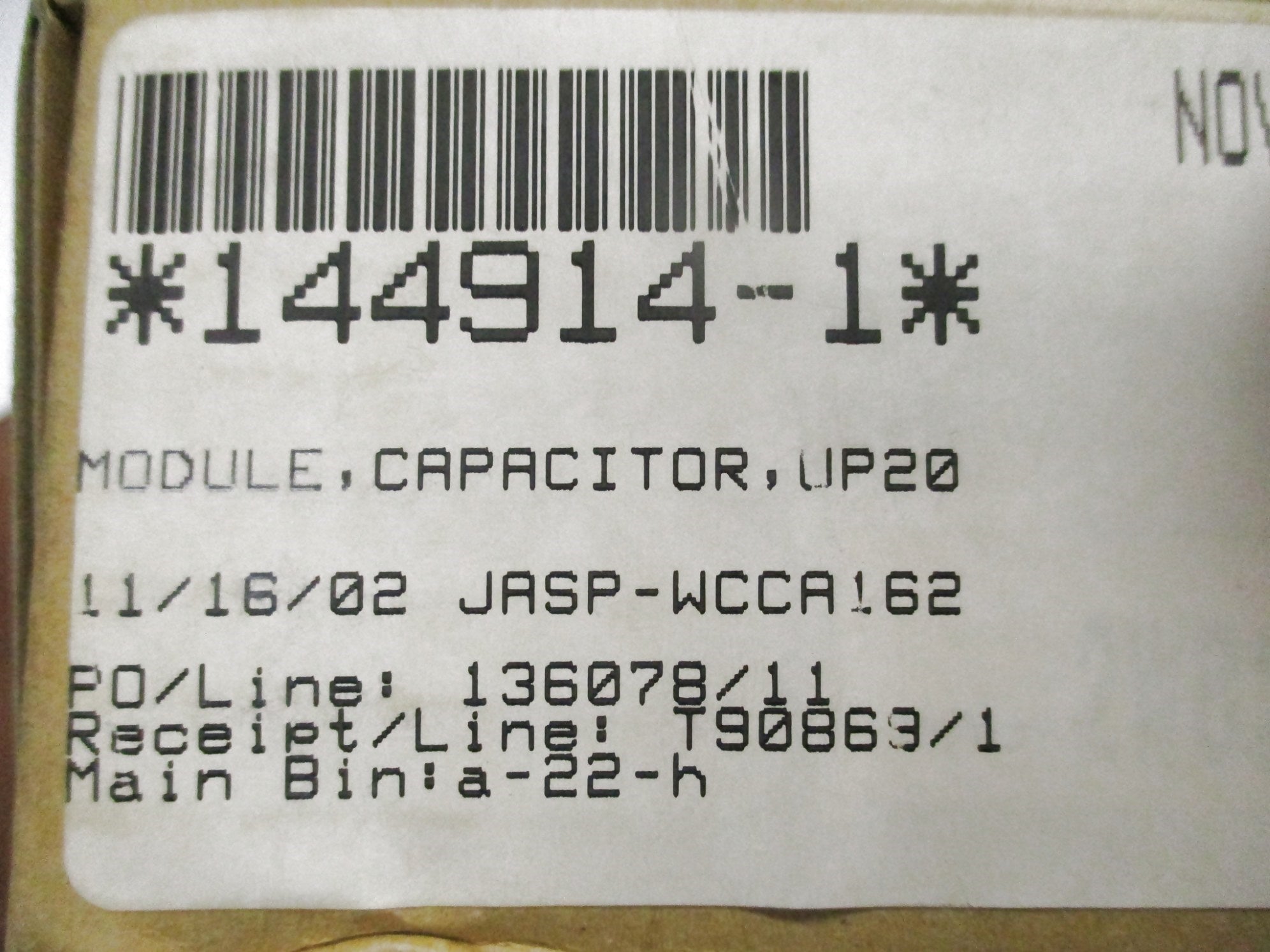 YASKAWA JASP-WCCA162 REV. A NSMP
