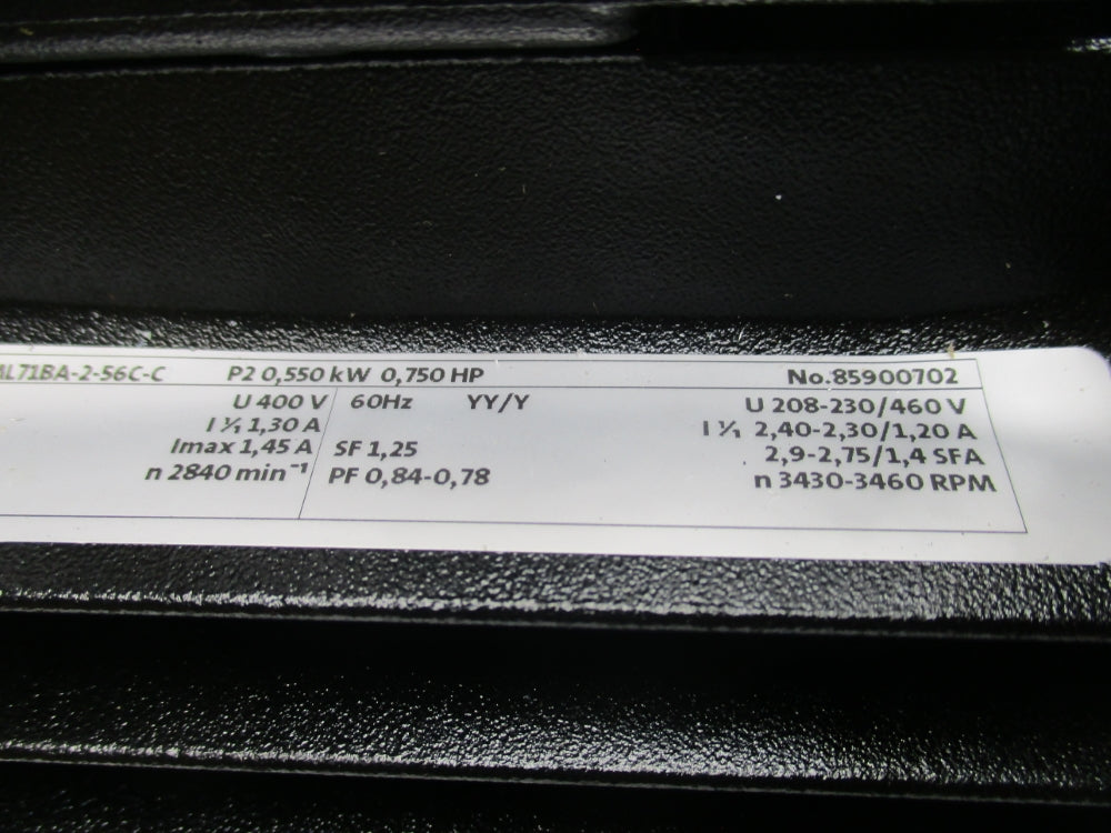 GRUNDFOS TP40-160/2A-G-A-BUBE 96411799P1193600007 NSMP