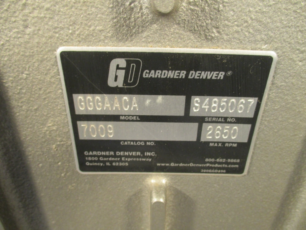 GARDNER DENVER GGGAACA 7009 NSNP