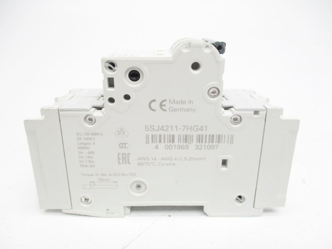 SIEMENS 5SJ4211-7HG41 5A 400V NSNP