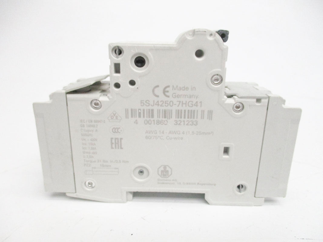 SIEMENS 5SJ4250-7HG41 50A 400V NSNP