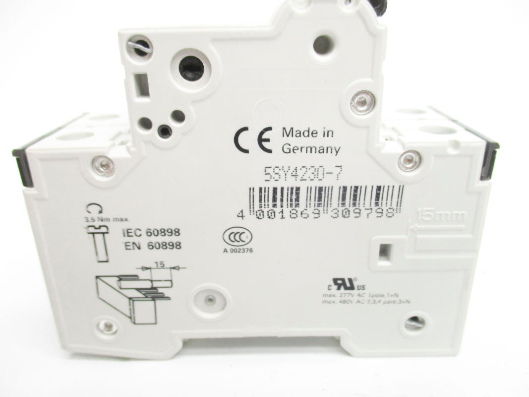 SIEMENS 5SY4230-7 30A 400V NSNP