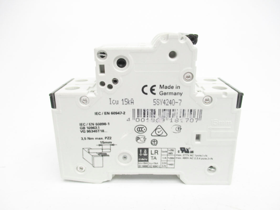 SIEMENS 5SY4240-7 40A 400V NSNP