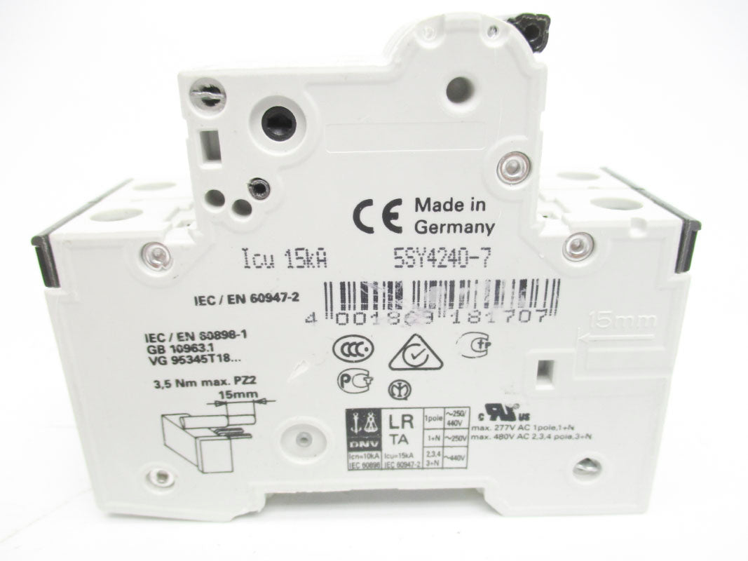 SIEMENS 5SY4240-7 40A 400V NSNP