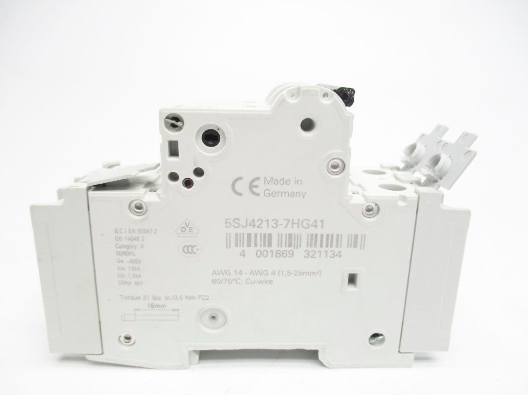SIEMENS 5SJ4213-7HG41 13A 400V (AS PICTURED) NSNP