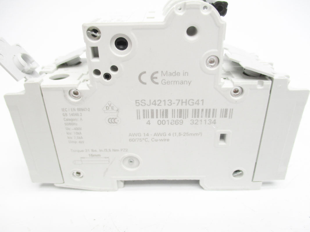 SIEMENS 5SJ4213-7HG41 13A 400V NSNP
