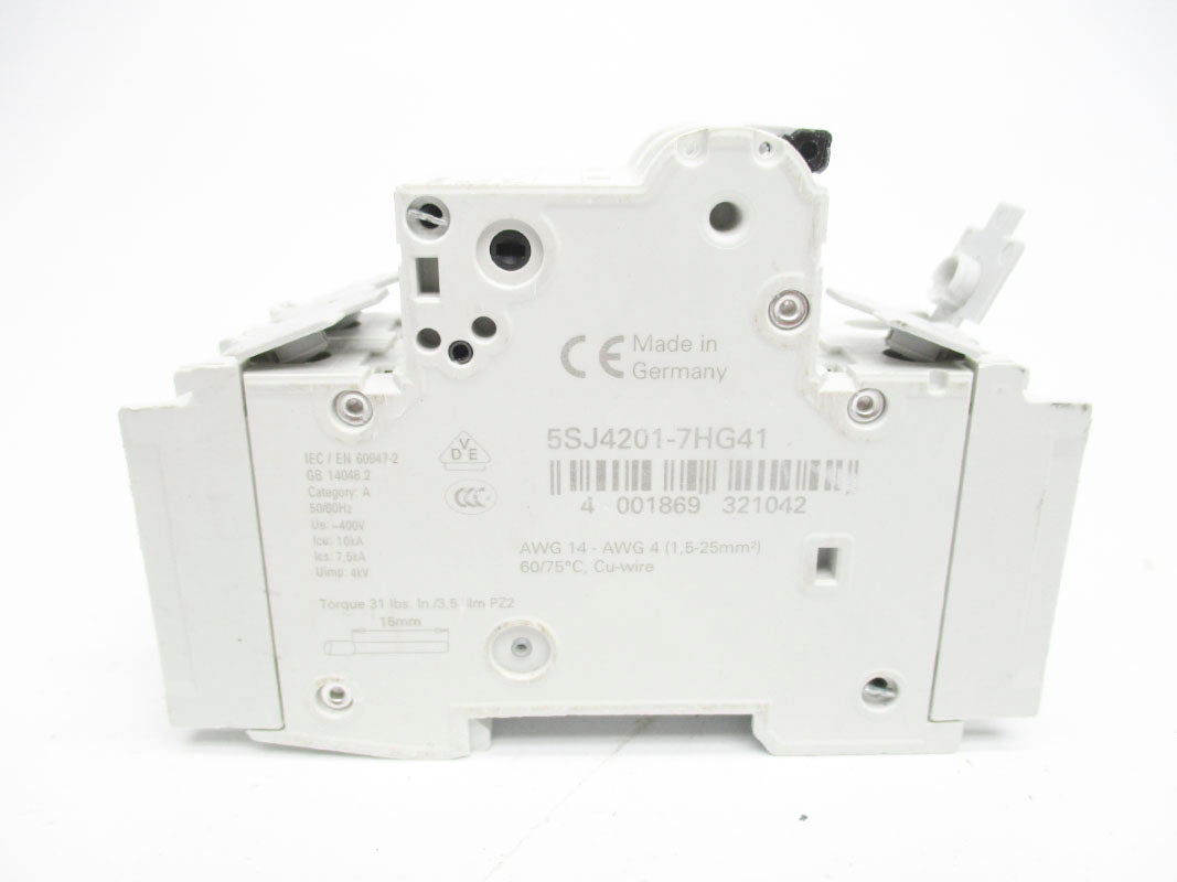 SIEMENS 5SJ4201-7HG41 1A 400V NSNP