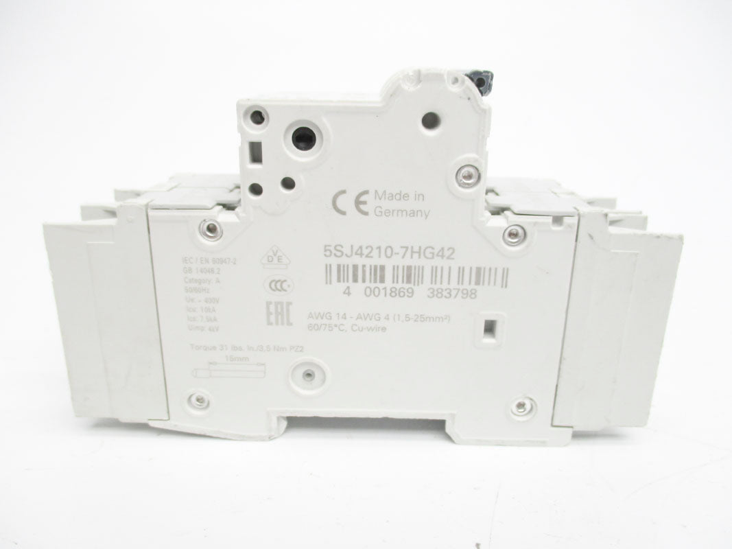 SIEMENS 5SJ4210-7HG42 10A 400V NSNP