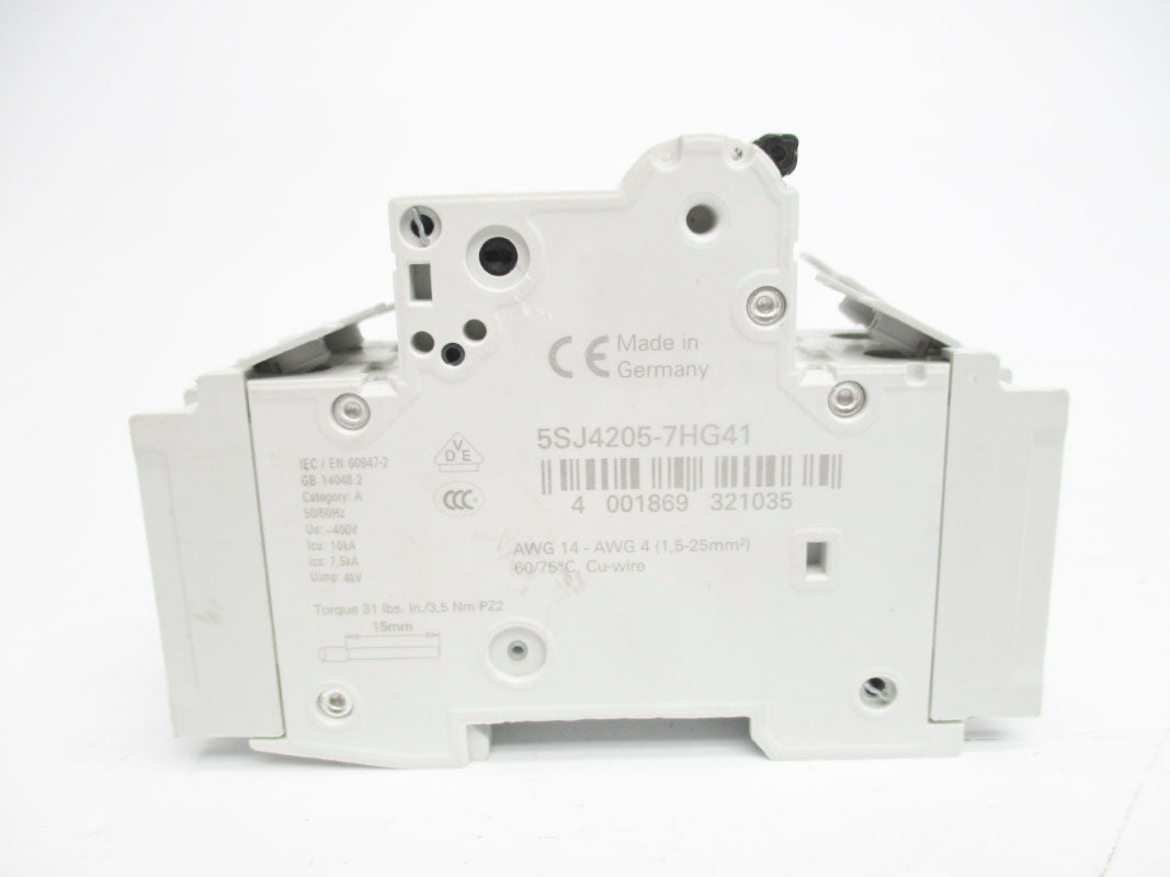SIEMENS 5SJ4205-7HG41 .5A 400V NSNP