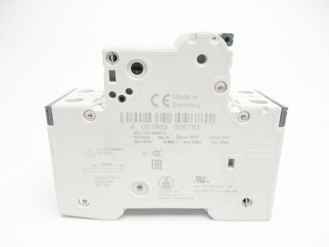 SIEMENS 5SY4218-7 400V 15A NSNP