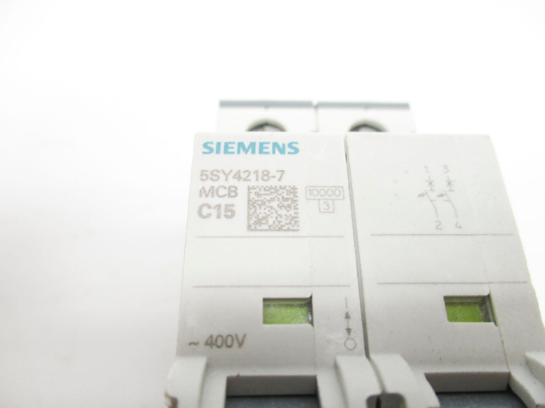 SIEMENS 5SY4218-7 400V 15A NSNP