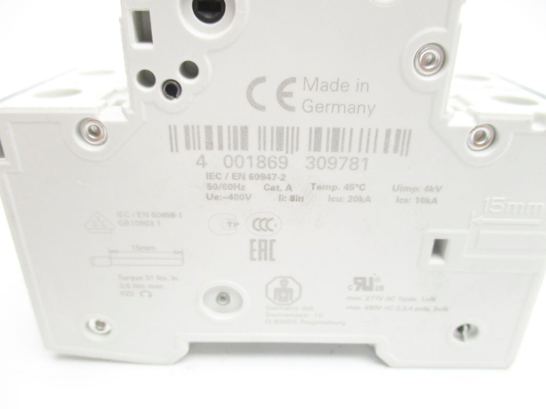 SIEMENS 5SY4218-7 400V 15A NSNP