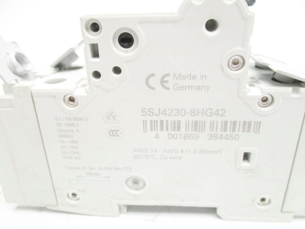 SIEMENS 5SJ4230-8HG42 30A 400V NSNP