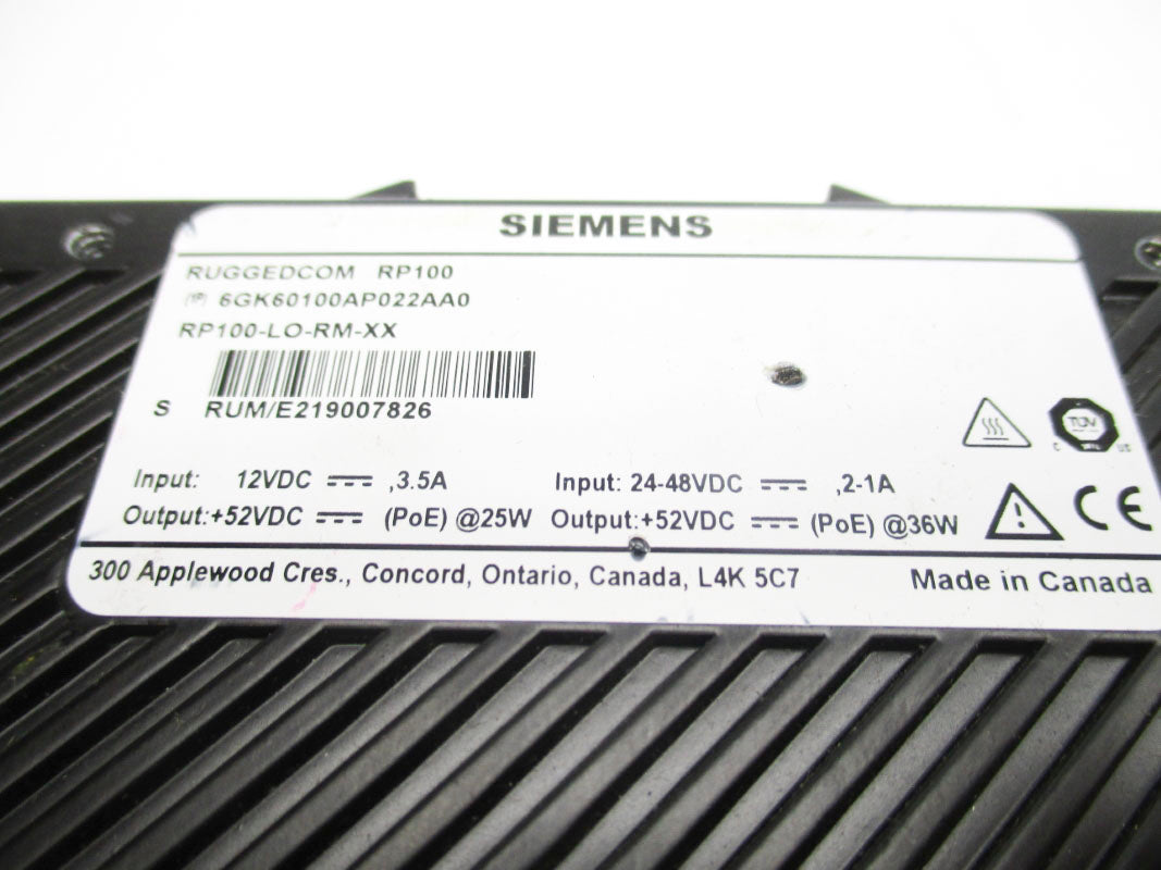 SIEMENS 6GK60100AP022AA0 NSNP