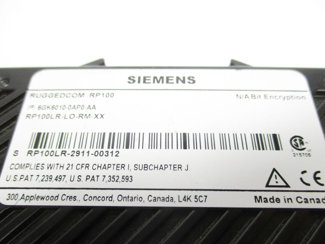 SIEMENS 6GK6010-0AP0-AA UNMP