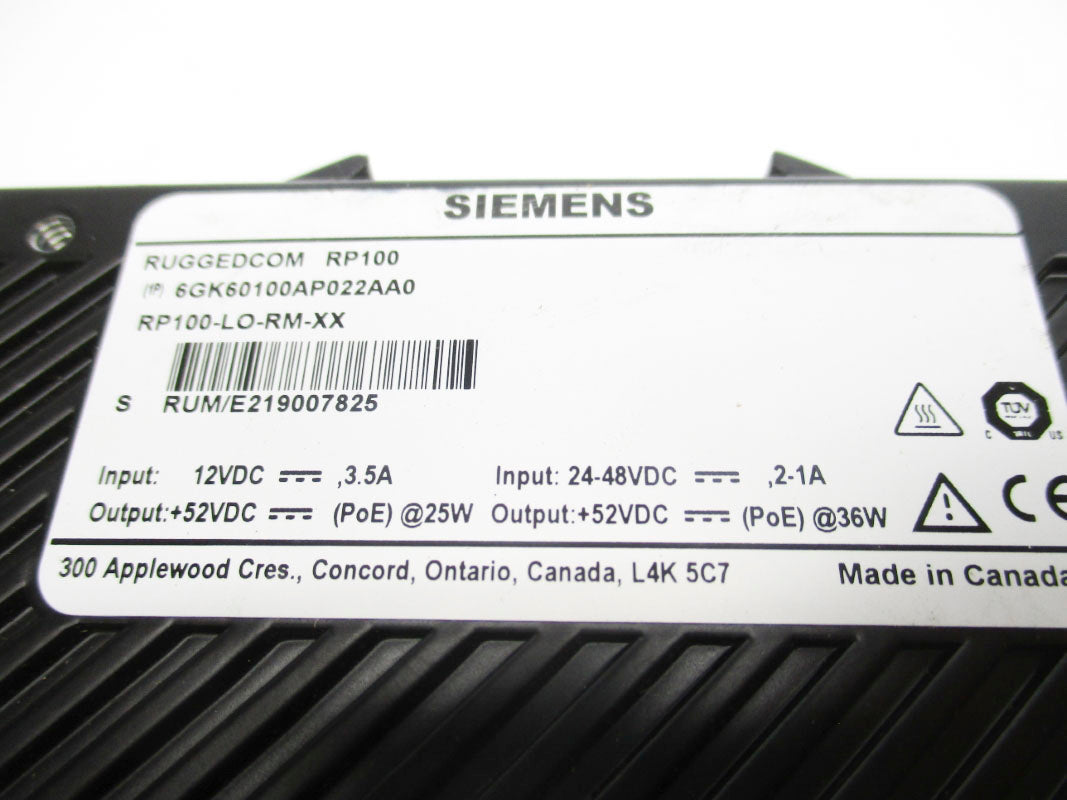 SIEMENS 6GK60100AP022AA0 NSNP