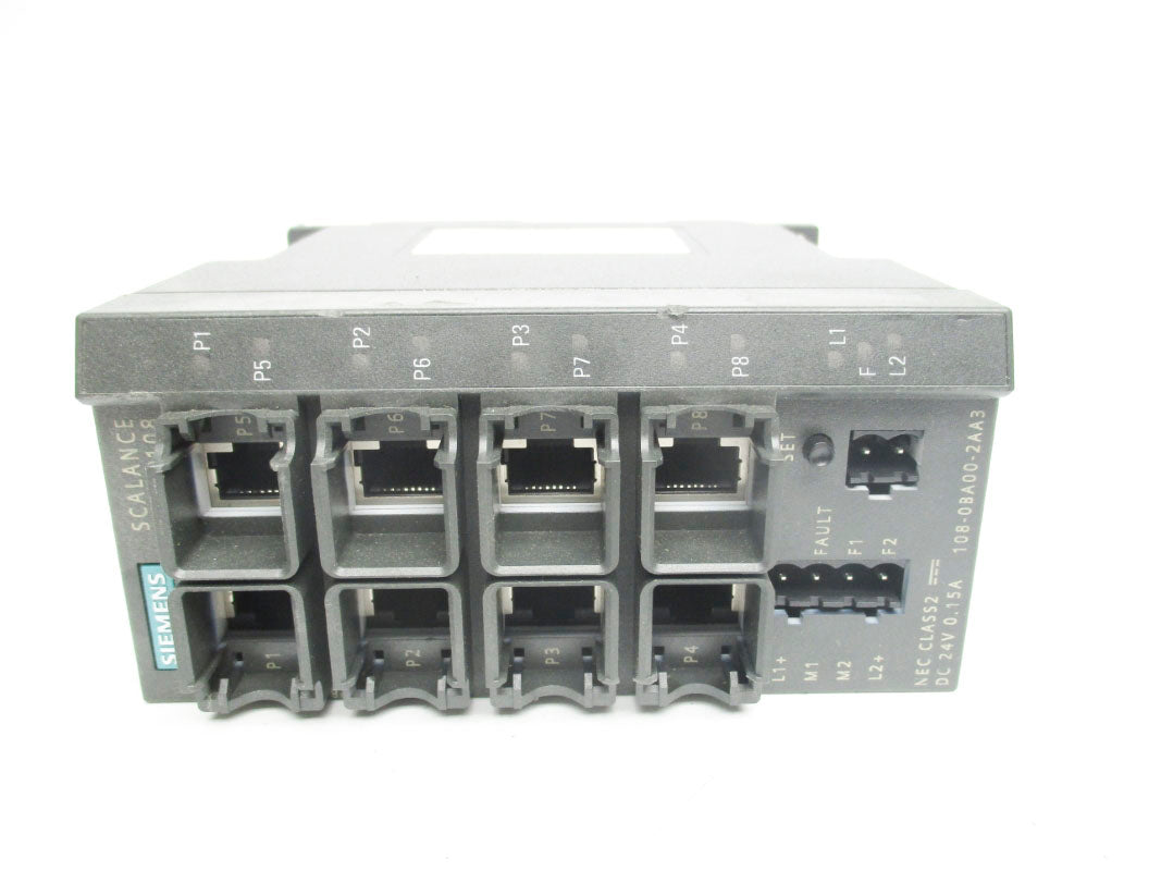 SIEMENS 6GK5108-0BA00-2AA3 24VDC 0.15A NSNP