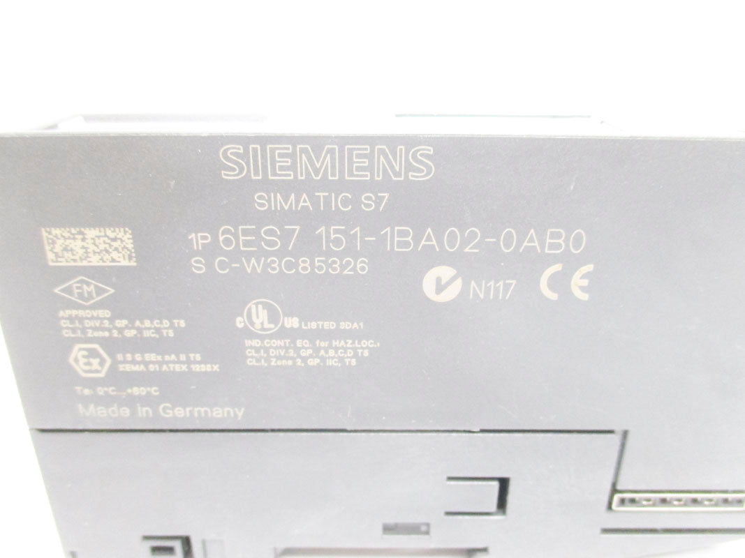 SIEMENS 6ES7151-1BA02-0AB0 UNMP