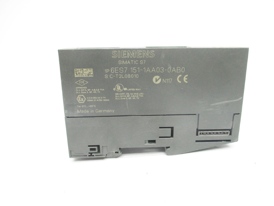 SIEMENS 6ES7151-1AA03-0AB0 24VDC UNMP