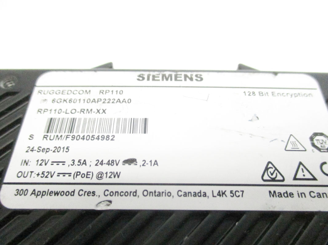SIEMENS 6GK60110AP222AA0 UNMP