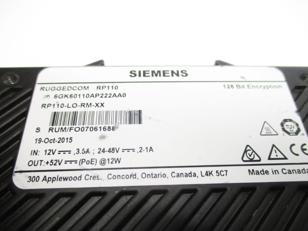 SIEMENS 6GK60110AP222AA0 NSNP