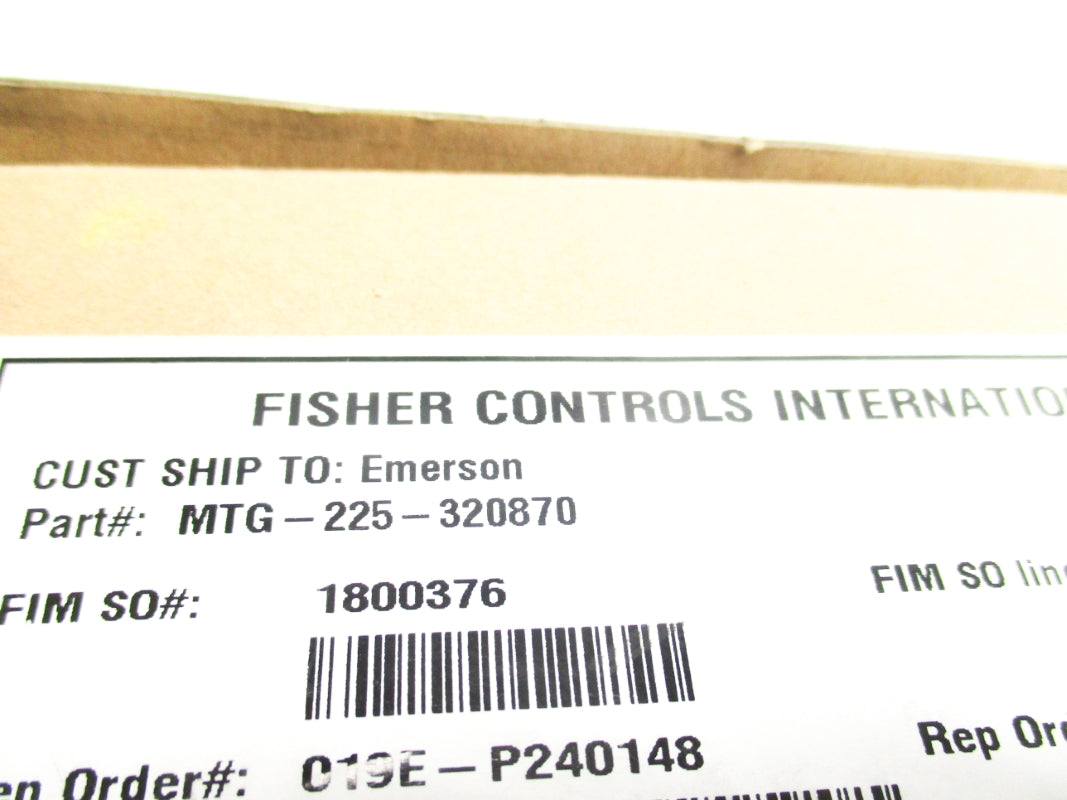 FISHER GG04418X012 MTG-225-320870 NSMP