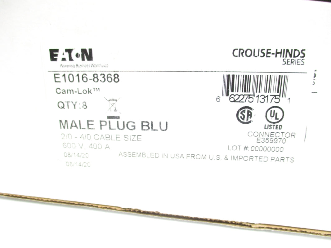 EATON E1016-8368 (PKG OF 8) NSMP