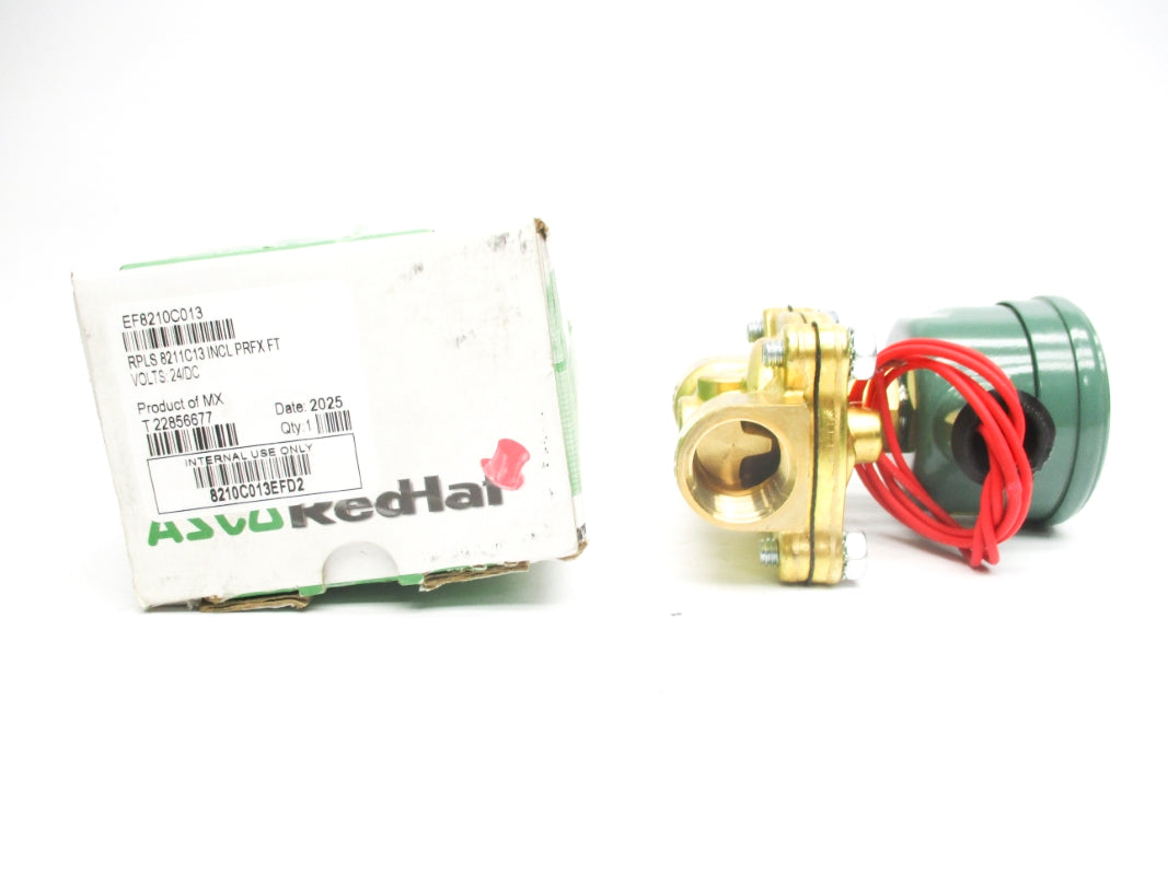 ASCO EF8210C013 5-200PSI 24VDC 3/4" NSMP